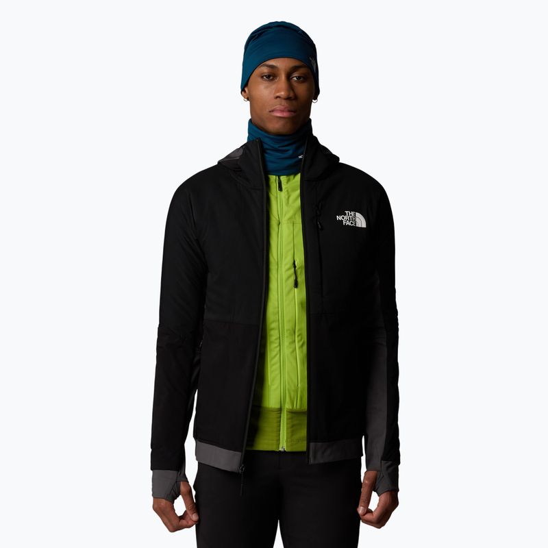 Geacă hibrid pentru bărbați The North Face Binntal Hybrid Ventrix Hoodie black/black/ant 4