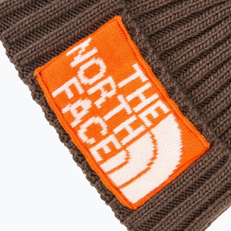 Căciulă pentru bărbați  The North Face Heritage Ski Tuke smokey brown/orange