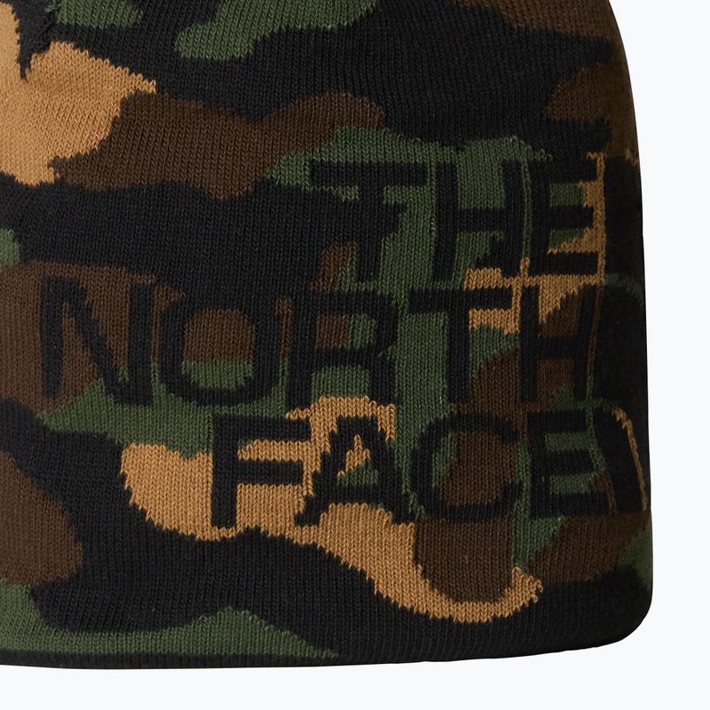 Căciulă pentru bărbați  The North Face Reversible Highline black camo print 3