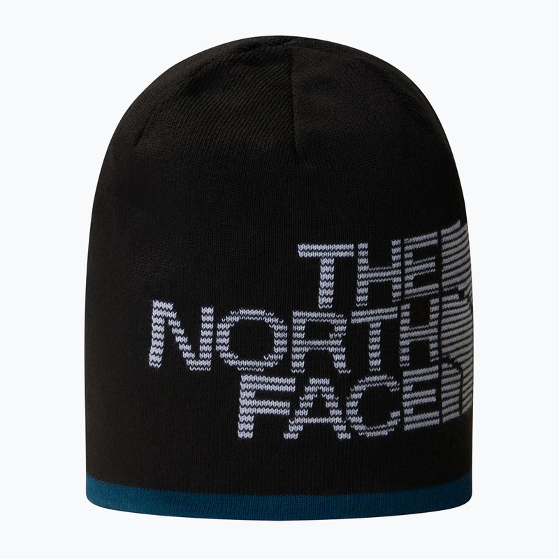 Căciulă pentru bărbați  The North Face Reversible Highline midnight petrol/black 2