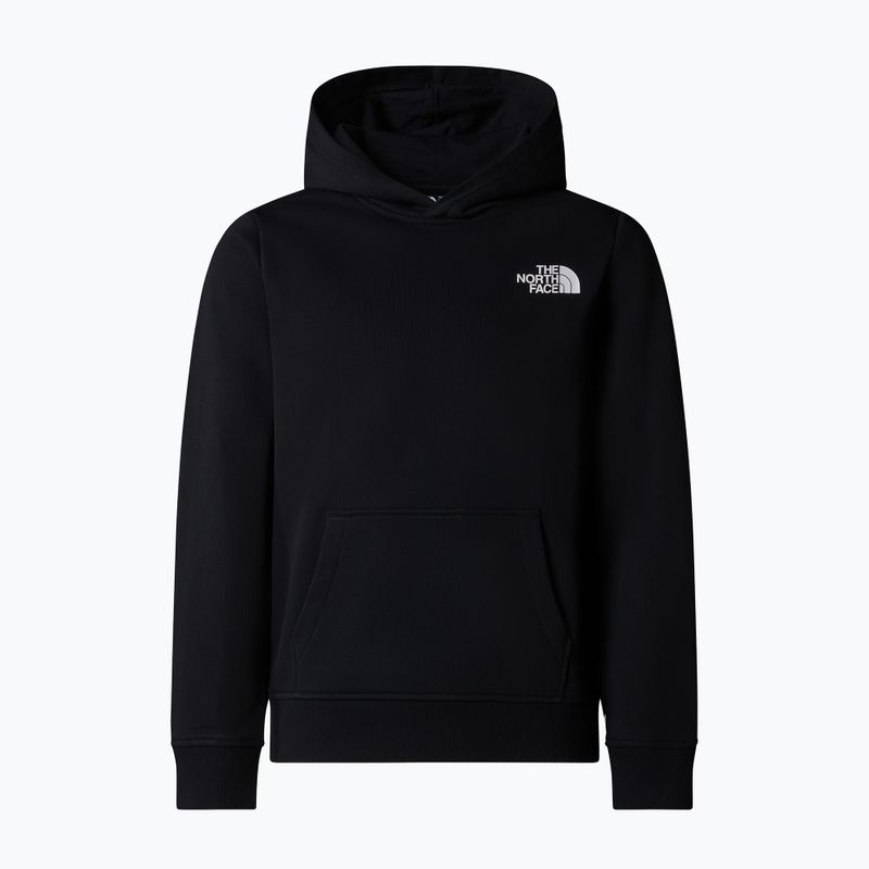 Bluză pentru copii The North Face Teen Redbox Regular P/O black