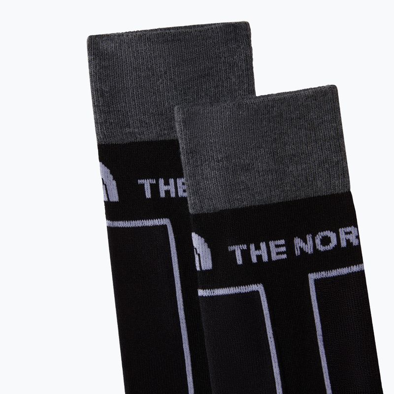 Șosete de schi pentru bărbați The North Face Resort Ski black/monument grey 2