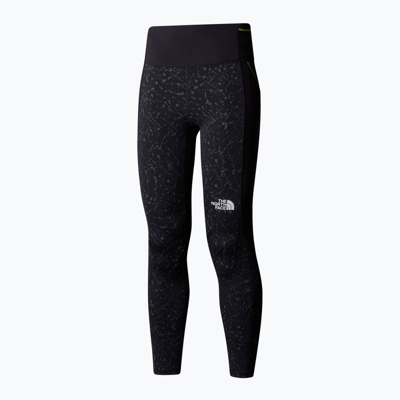 Colanți de alergare pentru femei The North Face Movmynt 7/8 tnf black/tnf black trail reflective print 4