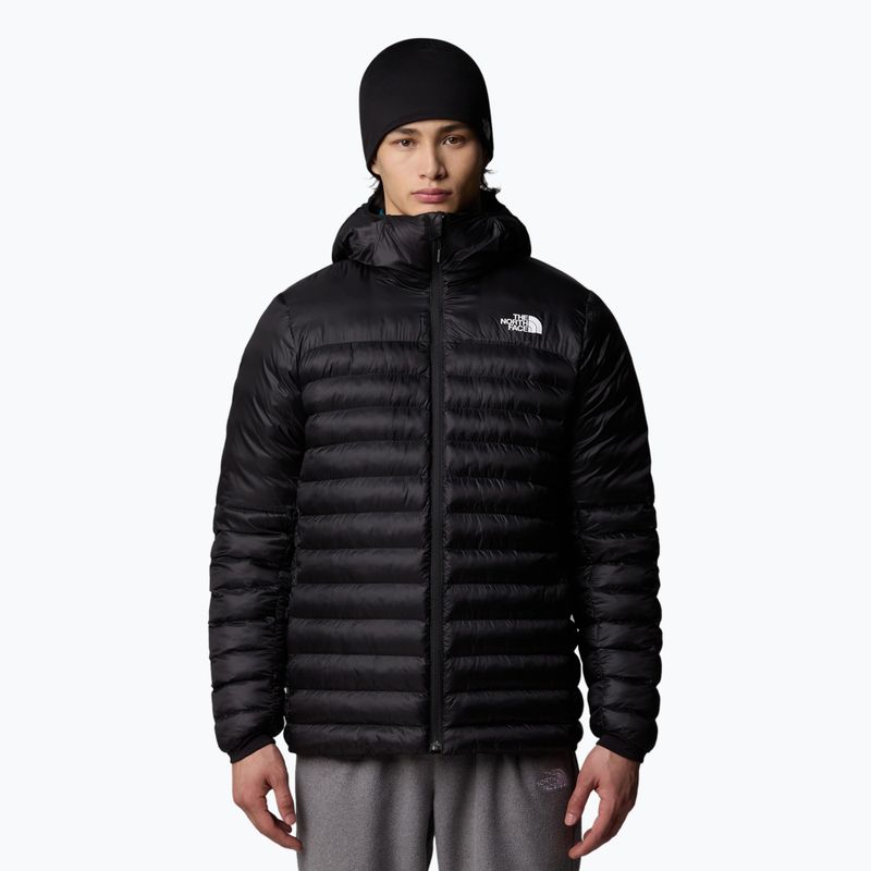 Jachetă de puf pentru bărbați The North Face Terra Peak Hoodie negru