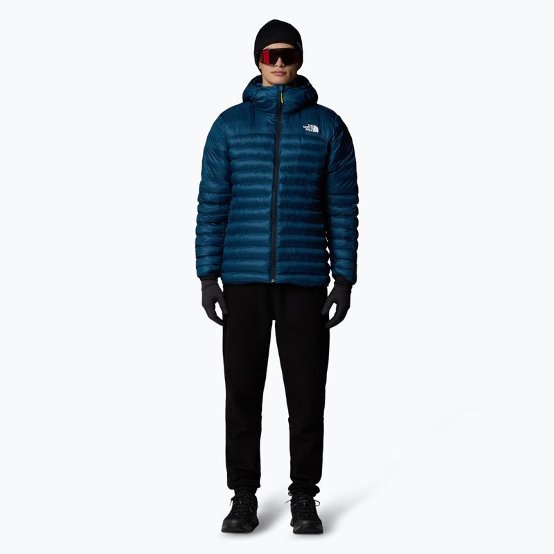 Jachetă de puf pentru bărbați The North Face Terra Peak Hoodie midnight petrol 2