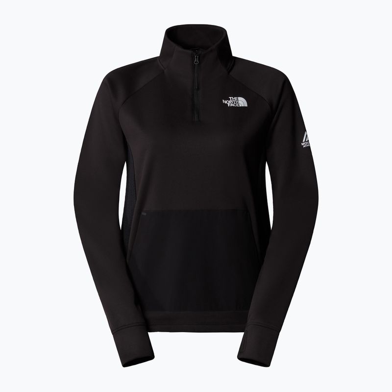 Hanorac pentru femei The North Face Mountain Athletics Fleece 1/4 Zip black 4