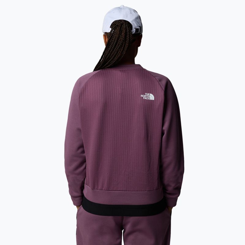 Hanorac pentru femei The North Face Mountain Athletics Fleece Crew midnight mauve 3