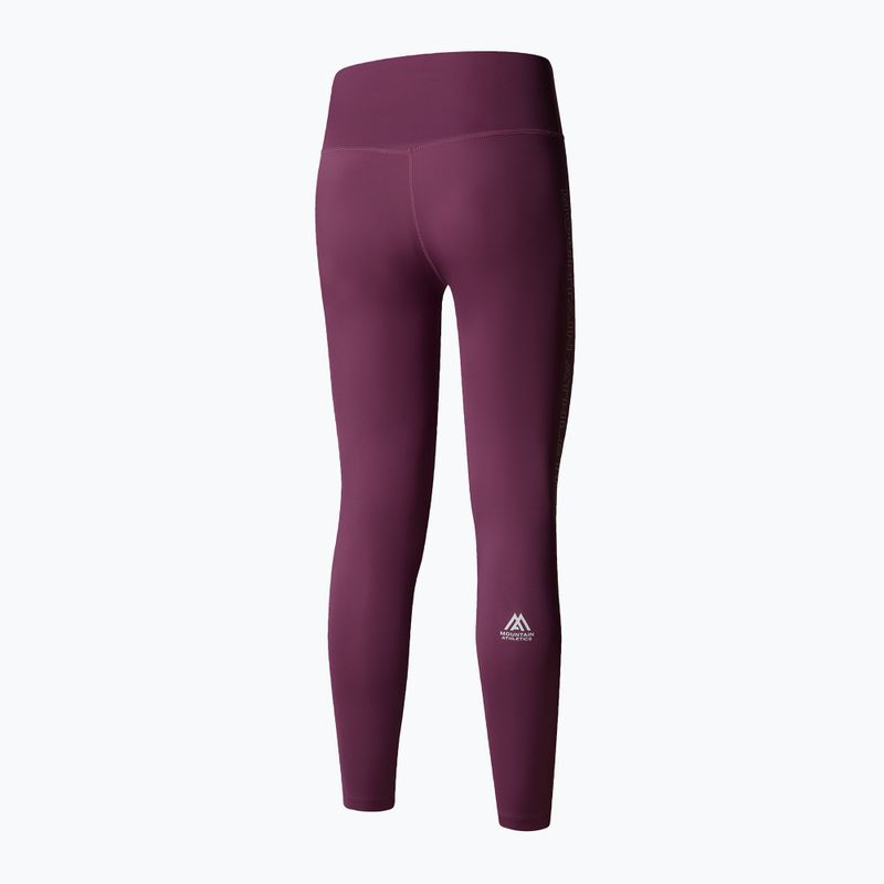 Jambiere de alergare pentru femei The North Face Mountain Athletics 25In Flex Tight midnight mauve 5