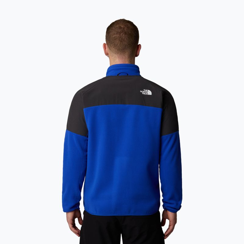 Hanorac pentru bărbați The North Face Glacier Heavyweight Full Zip blue/ asphalt grey 3