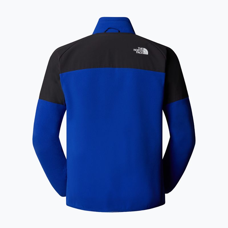 Hanorac pentru bărbați The North Face Glacier Heavyweight Full Zip blue/ asphalt grey 6