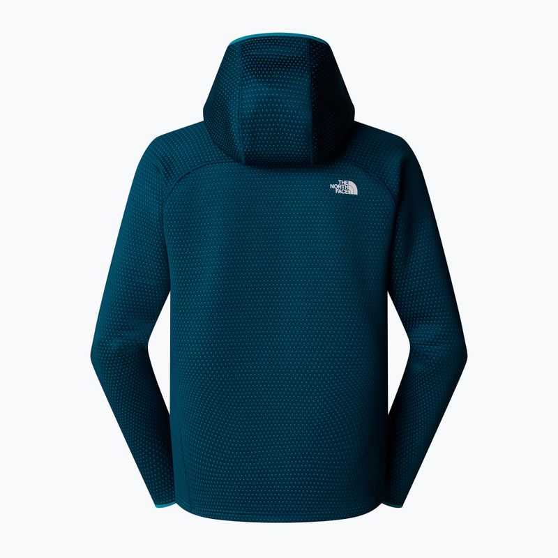 Bluză de trekking pentru bărbați The North Face Vertical Thermal FZ Hoodie midnight petrol 5