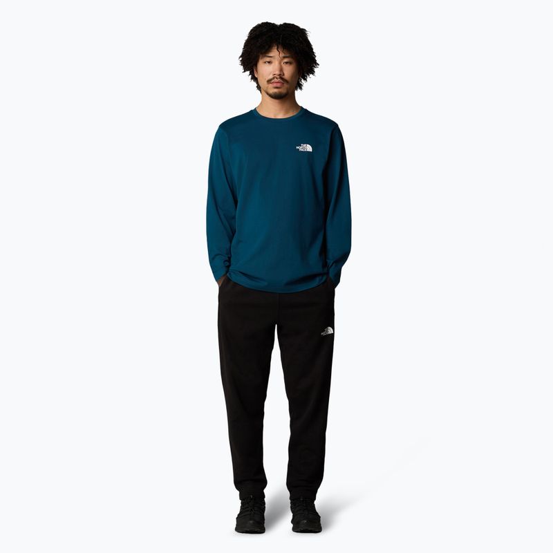 Longsleeve pentru bărbați  The North Face Simple Dome midnight petrol 2