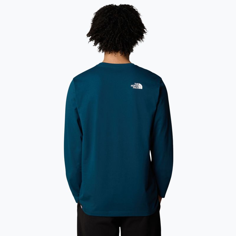 Longsleeve pentru bărbați  The North Face Simple Dome midnight petrol 3