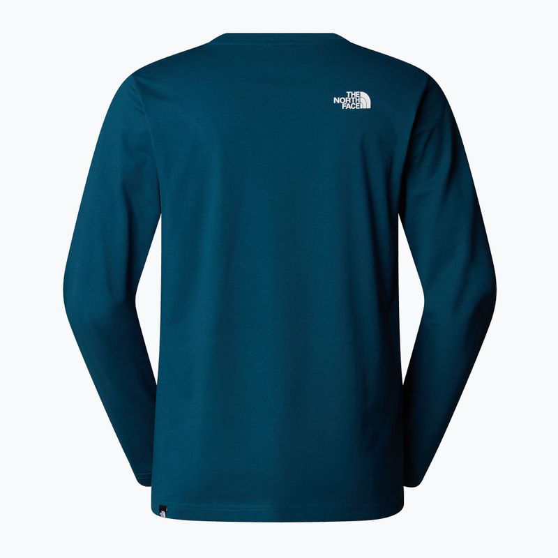 Longsleeve pentru bărbați  The North Face Simple Dome midnight petrol 5