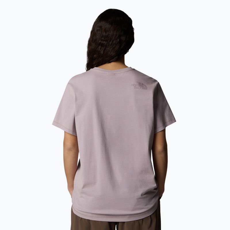 Tricou pentru femei The North Face Natural Dye purple chalk natural dye 3