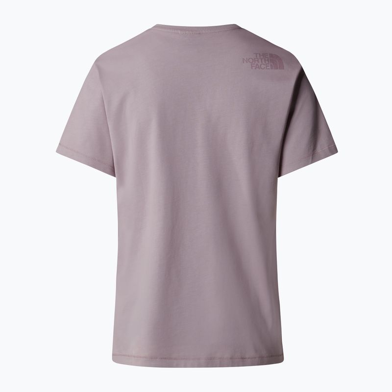 Tricou pentru femei The North Face Natural Dye purple chalk natural dye 5