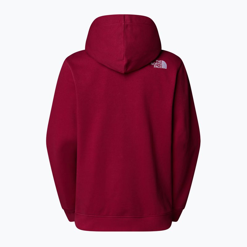 Hanorac pentru femei The North Face Drew Peak Pullover Hoodie beetroot 5