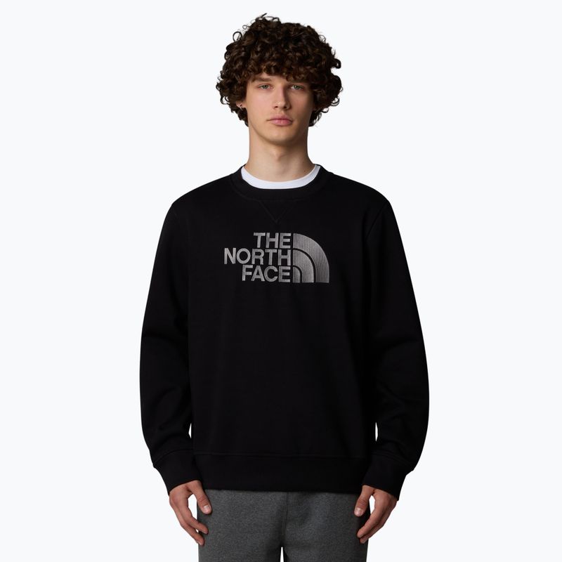 Bluză pentru bărbați The North Face Drew Peak Crew black