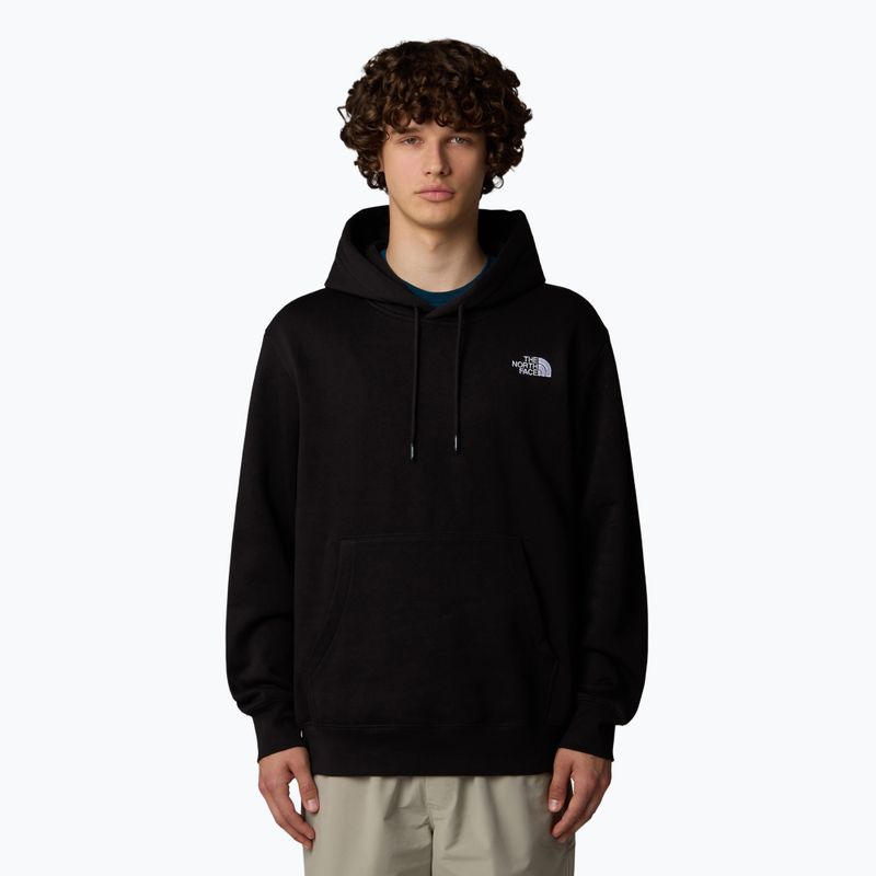 Bluză pentru bărbați The North Face Essential Relaxed Hoodie black