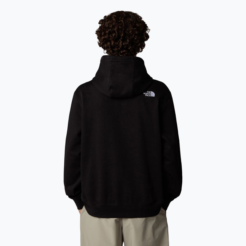 Bluză pentru bărbați The North Face Essential Relaxed Hoodie black 3