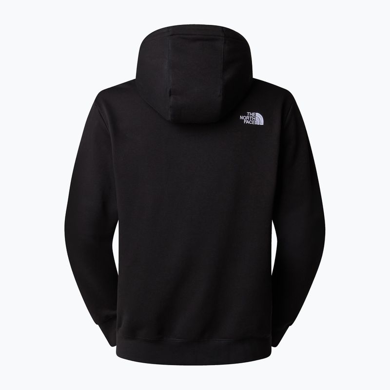 Bluză pentru bărbați The North Face Essential Relaxed Hoodie black 5