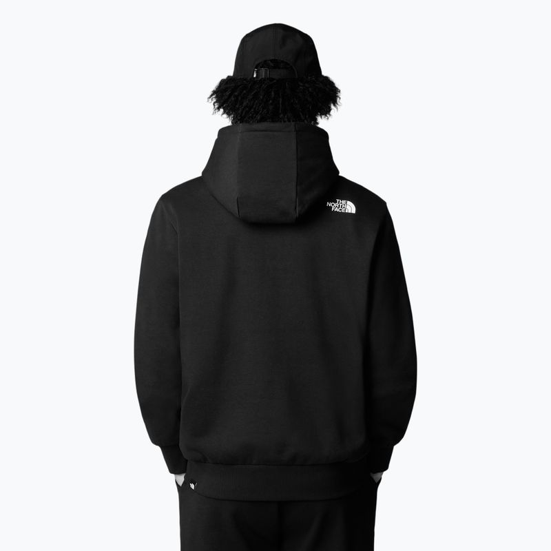 Bluză pentru bărbați The North Face Fine Hoodie black 3