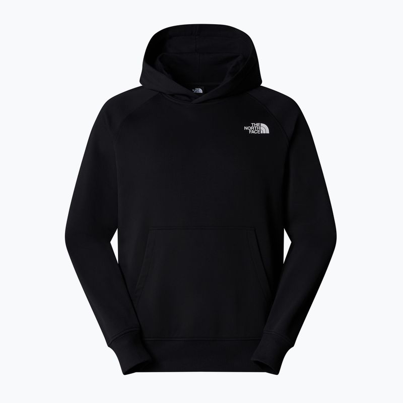 Bluză pentru bărbați The North Face Raglan Box Nse Hoodie black/ white 4