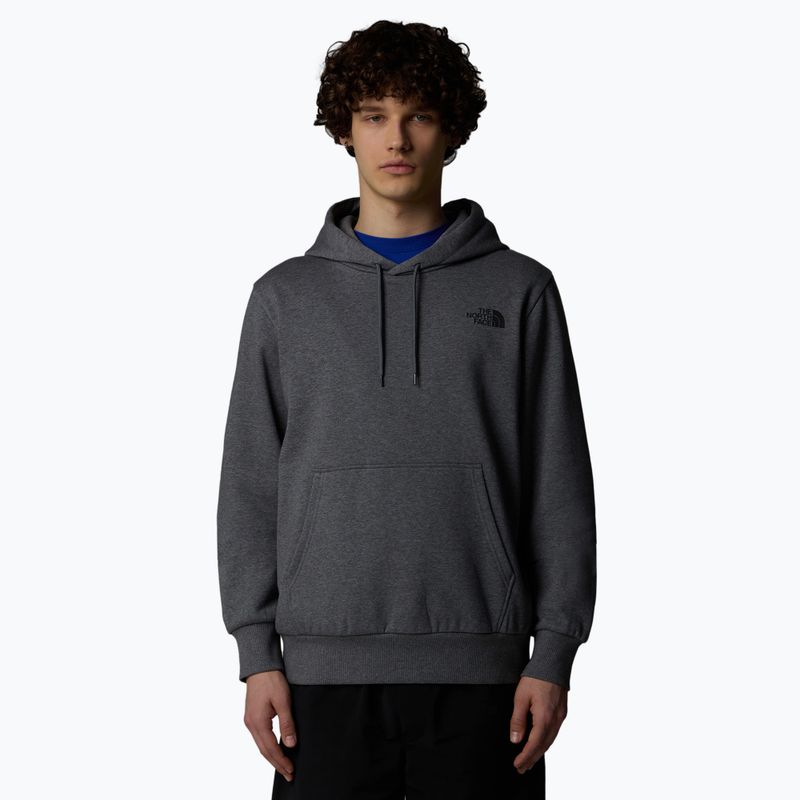 Bluză pentru bărbați The North Face Simple Dome Hoodie medium grey heather