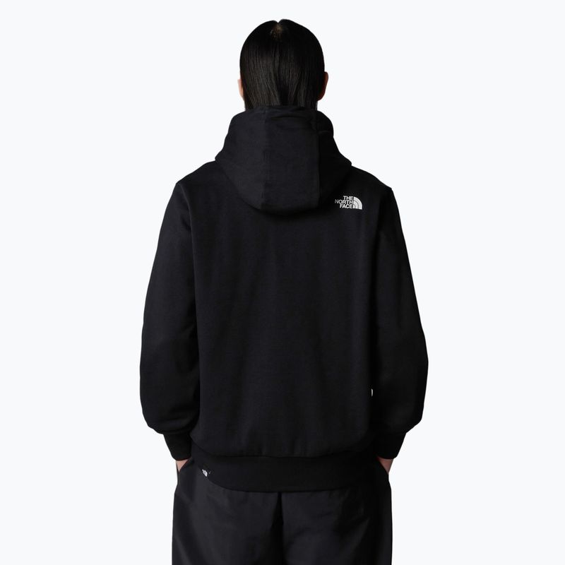 Bluză pentru bărbați The North Face Simple Dome Full Zip Hoodie black 3