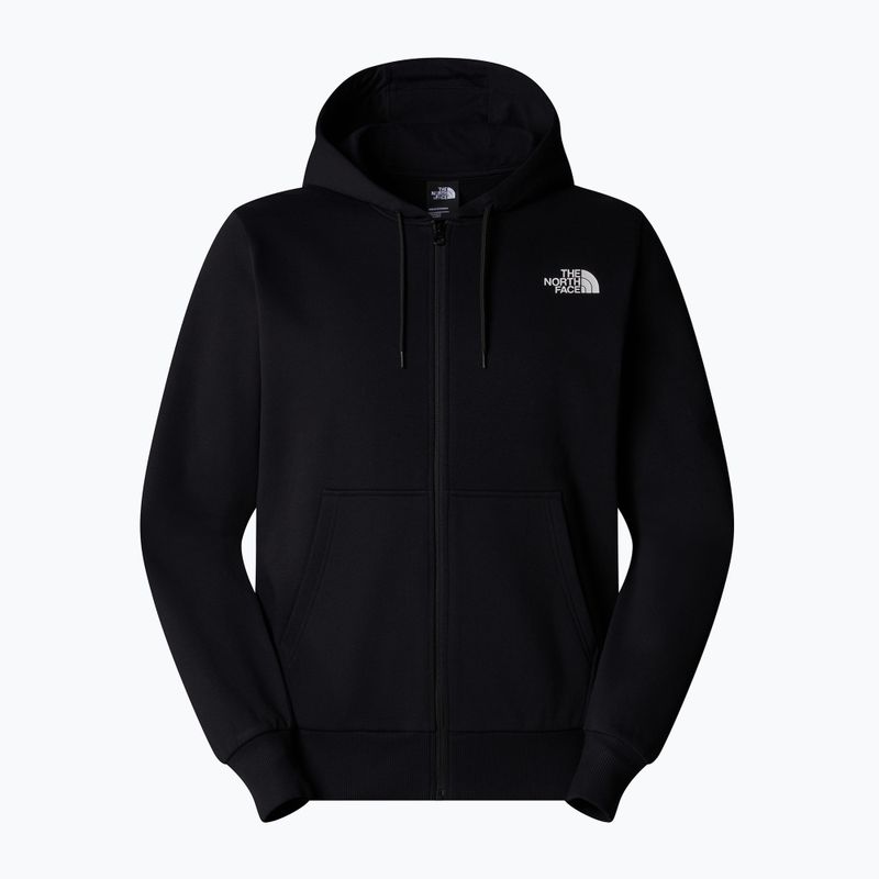 Bluză pentru bărbați The North Face Simple Dome Full Zip Hoodie black 5