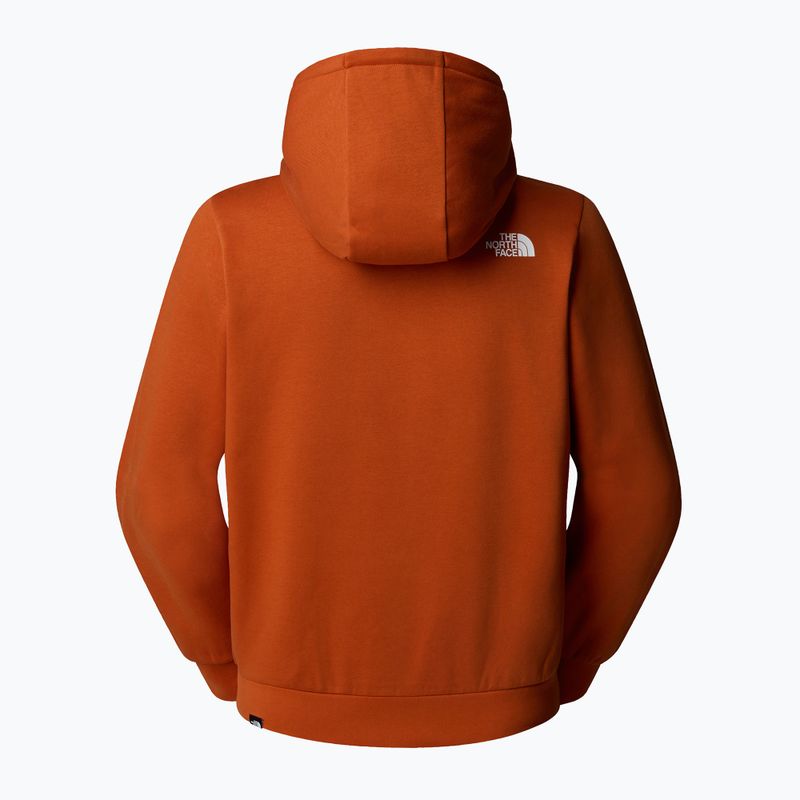 Hanorac pentru bărbați The North Face Easy Hoodie earthen copper 2