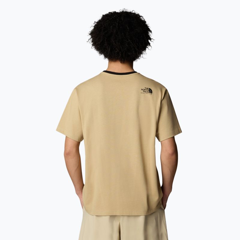 Tricou pentru bărbați The North Face Heritage Pocket Tee khaki stone 3