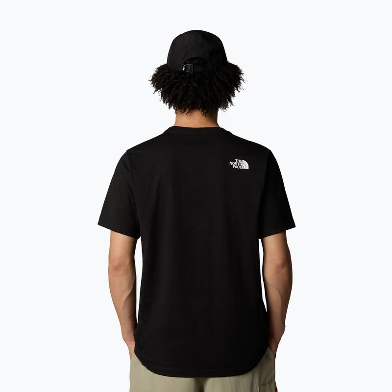 Tricou pentru bărbați The North Face Easy tnf black 3