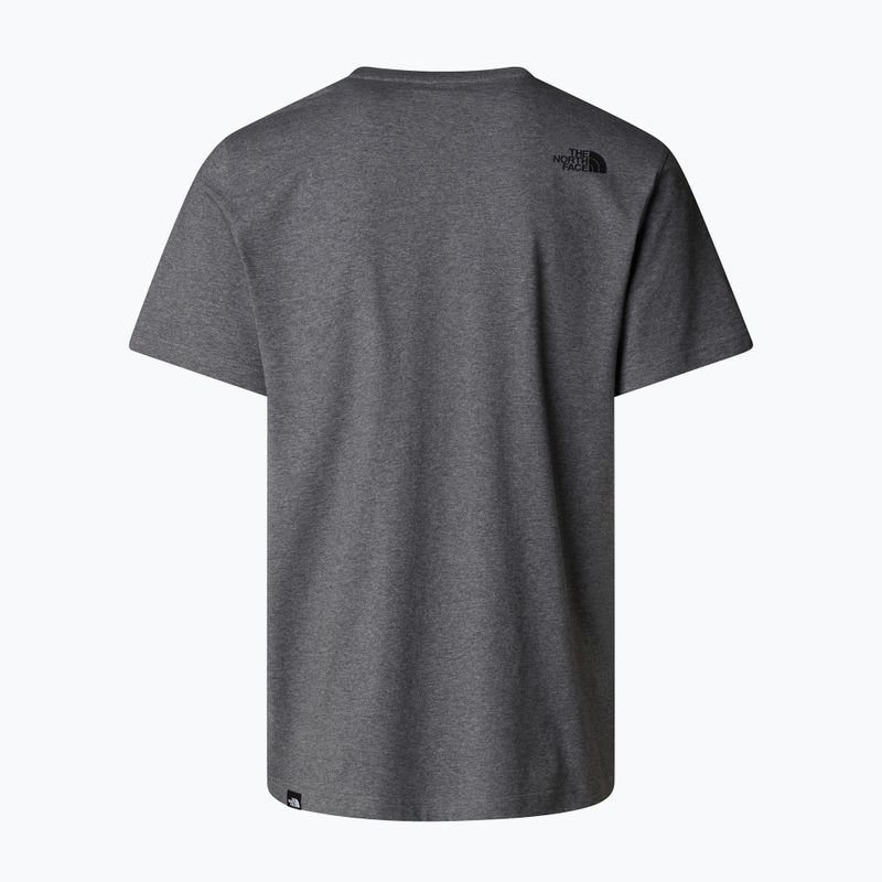 Tricou pentru bărbați The North Face Easy tnf medium grey heather 5