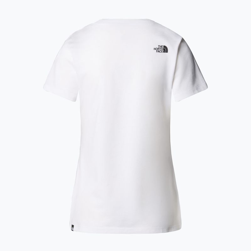 Tricou pentru femei The North Face Easy white 5