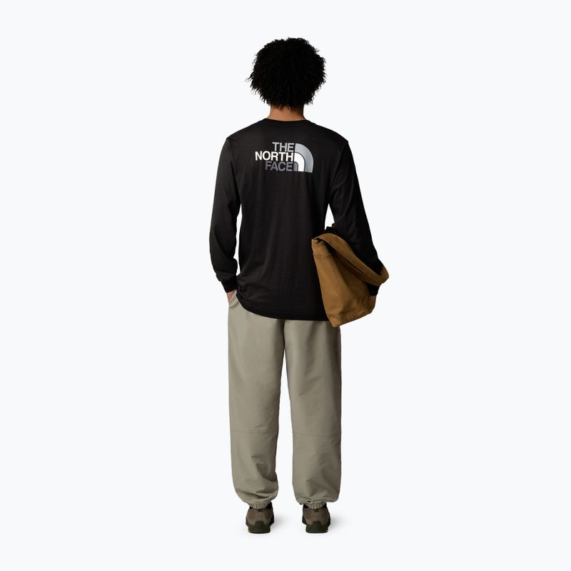 Longsleeve pentru bărbați The North Face Easy Tee tnf black 2