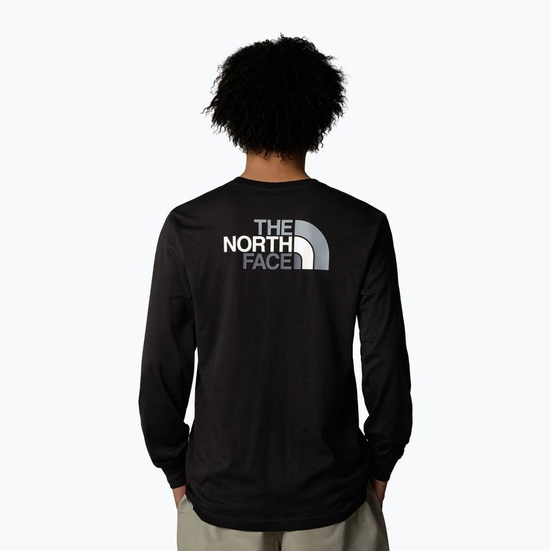 Longsleeve pentru bărbați The North Face Easy Tee tnf black 3