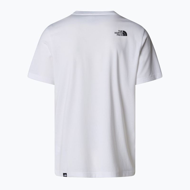 Tricou pentru bărbați The North Face Fine white 5