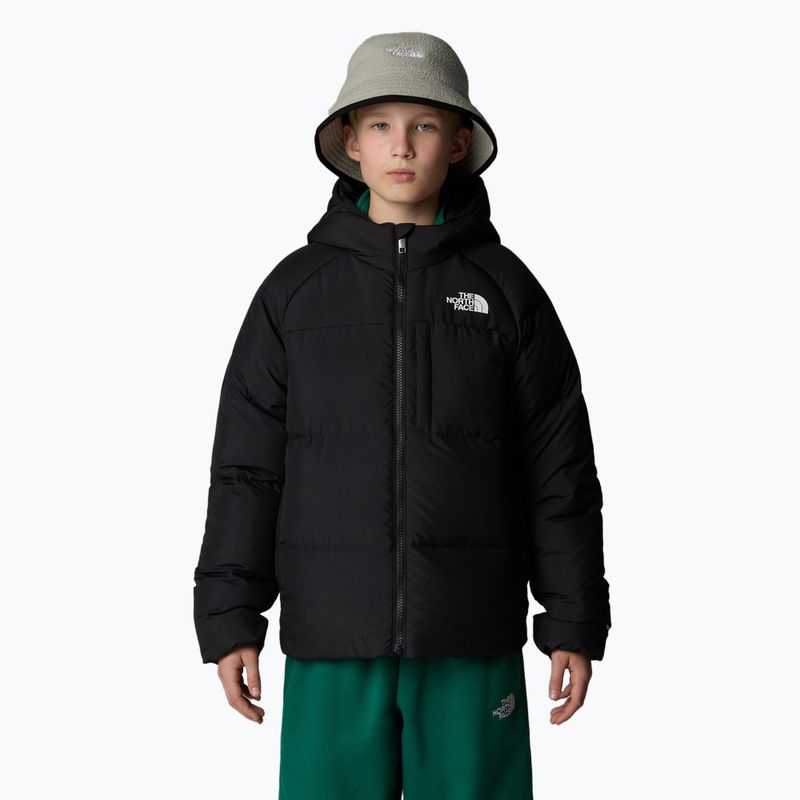 Geacă de puf pentru copii The North Face North Down Hooded black