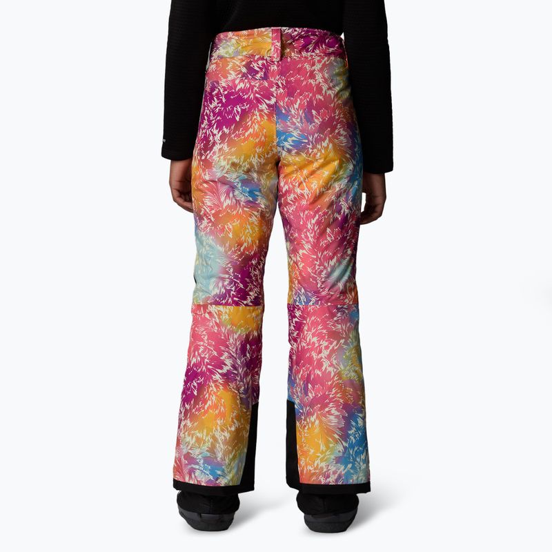 Pantaloni de schi pentru copii  The North Face Freedom Insulated radiant poppy blowing wind print 3