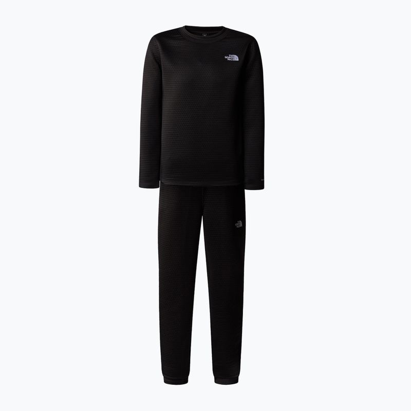 Set de lenjerie termoactivă pentru copii The North Face Dotknit Thermal black