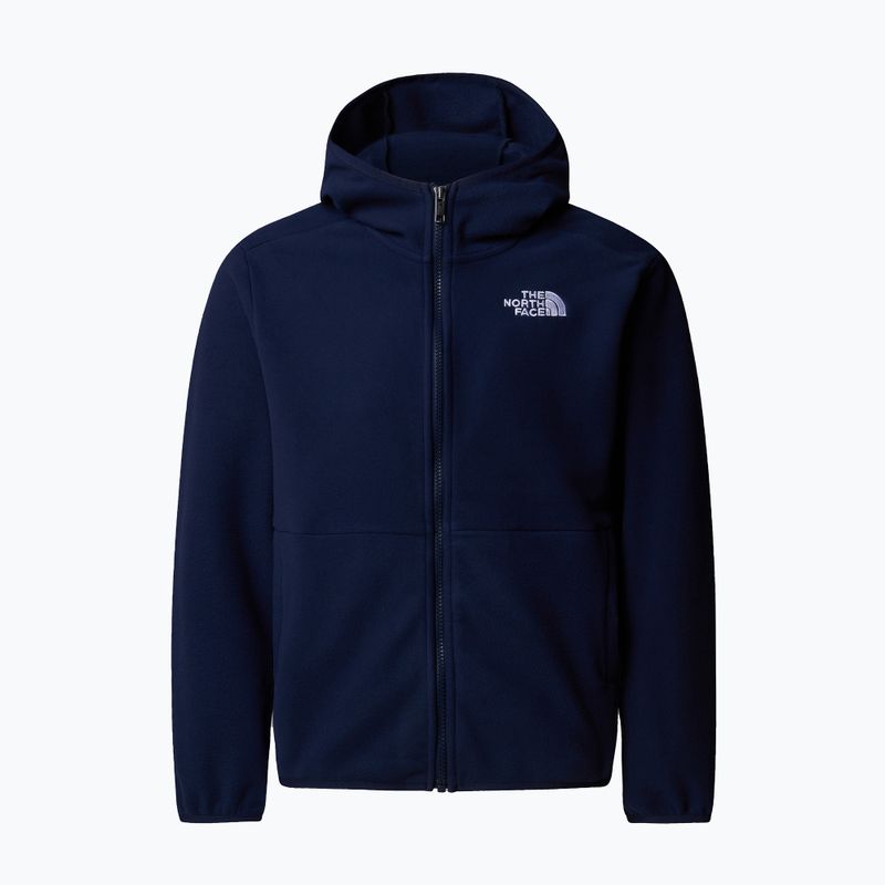 Bluză pentru copii The North Face Teen Glacier F/Z Hooded summit navy