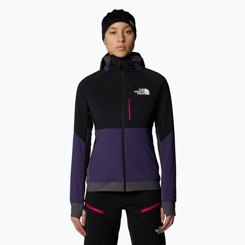 Geacă hibrid pentru femei The North Face Binntal Hybrid Ventrix Hoodie eternal purple/black