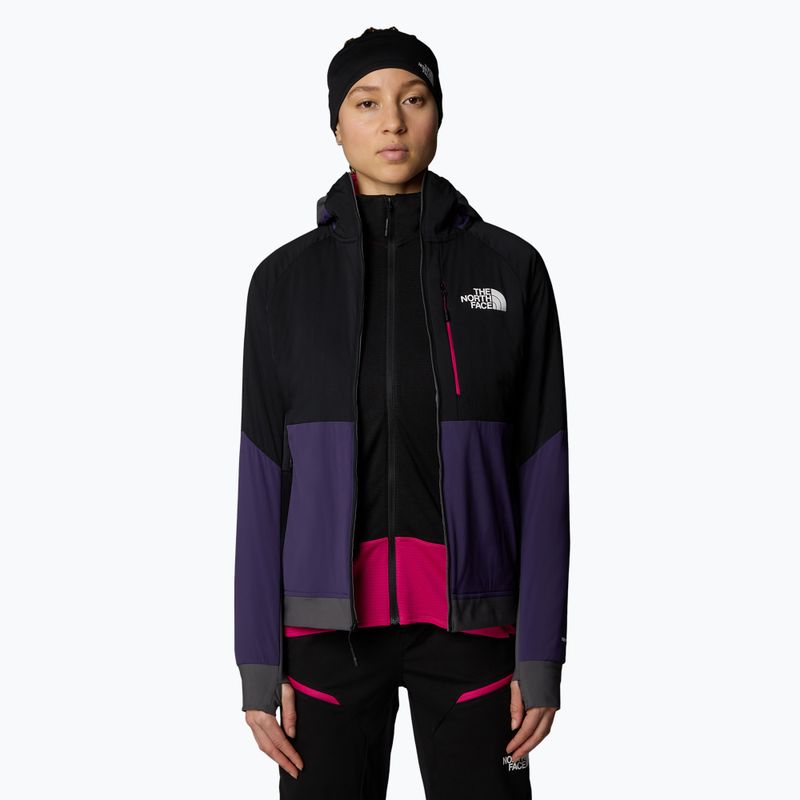 Geacă hibrid pentru femei The North Face Binntal Hybrid Ventrix Hoodie eternal purple/black 4