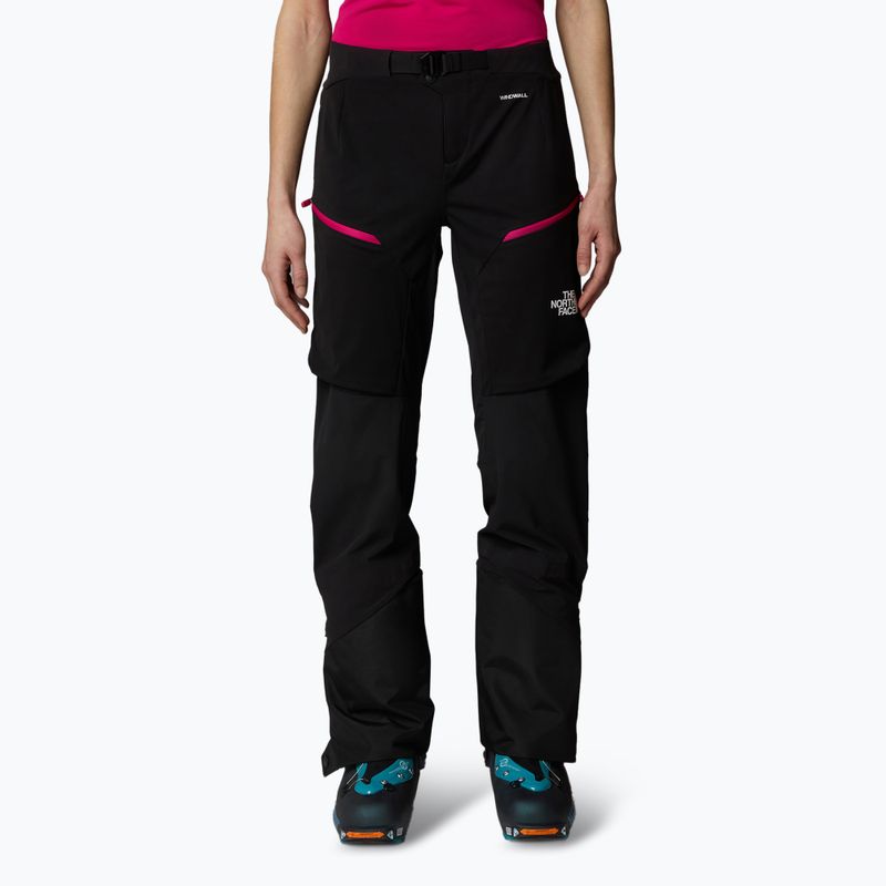 Pantaloni de schi pentru femei The North Face Alstorm Hybrid black/pink primose