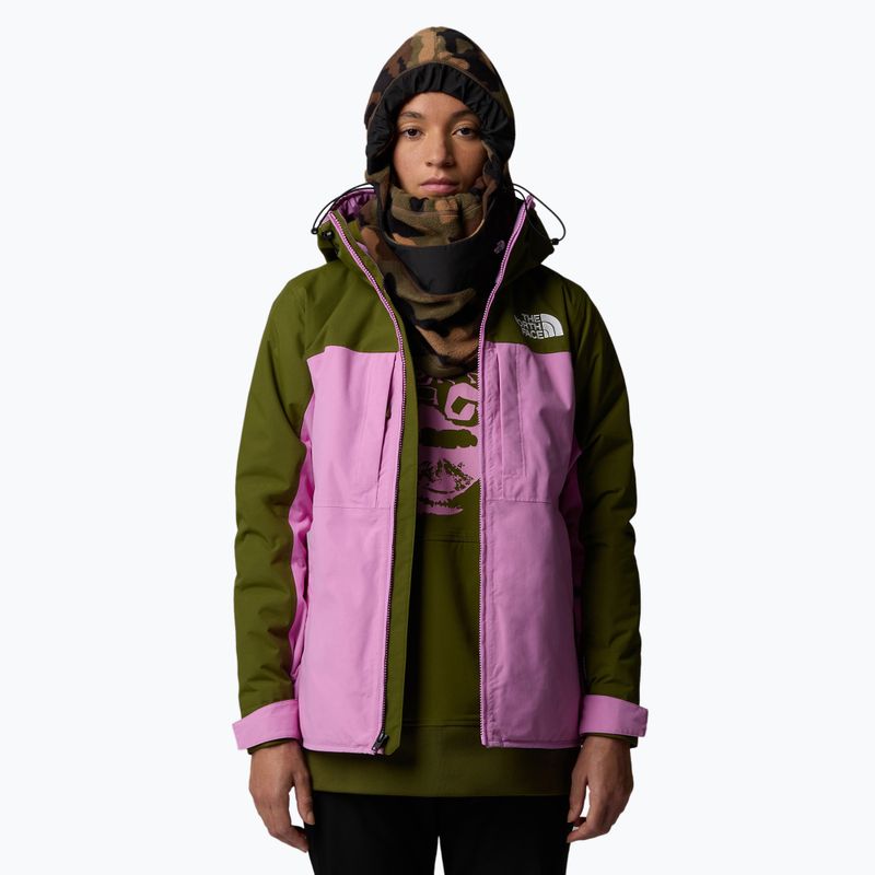Geacă de schi pentru femei The North Face Namak Insulated forest olive/dragonfruit 4