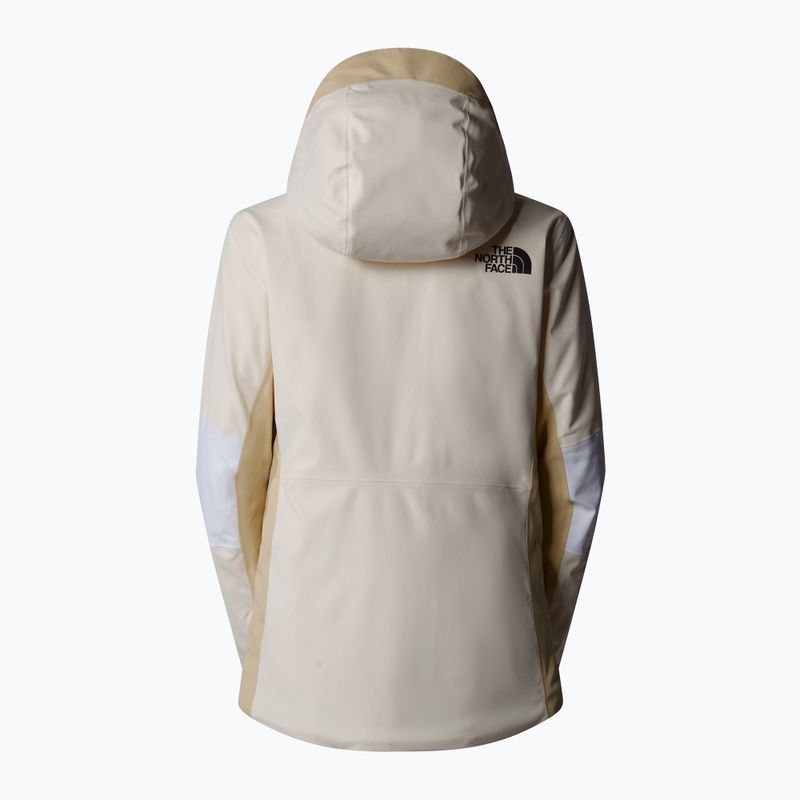 Geacă de schi pentru femei The North Face Lenado white dune/gravel/khaki 6