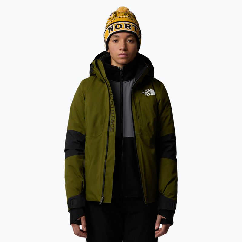 Geacă de schi pentru femei The North Face Lenado forest olive/black 4