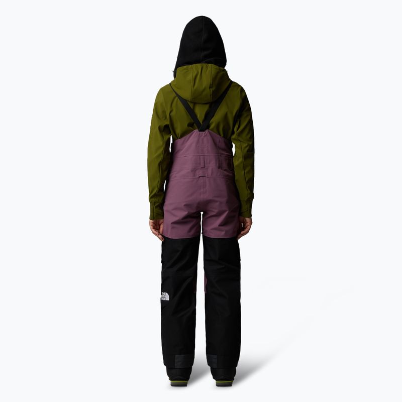 Pantaloni de schi pentru femei  The North Face Dragline Bib midnight mauve/black 2