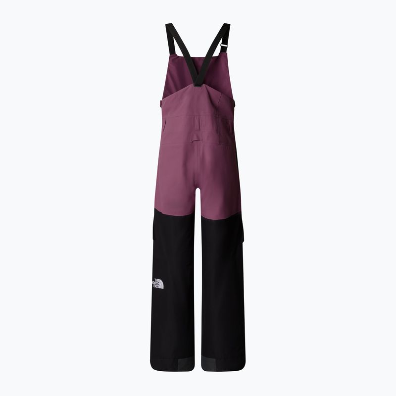 Pantaloni de schi pentru femei  The North Face Dragline Bib midnight mauve/black 5